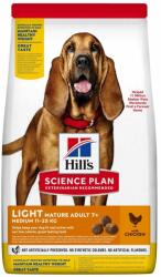 Hill's Hill' s Science Plan Canine Mature Adult Light 7+ Chicken 2 x 14 kg