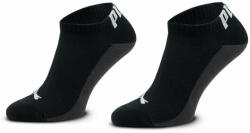 PUMA Set de 2 perechi de șosete medii pentru bărbați Puma Men Back Logo Sneaker 2P 938011 Black 01 Bărbați