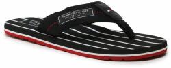 Tommy Hilfiger Flip flop Tommy Hilfiger Patch Hilfiger Beach Sandal FM0FM04470 Black BDS Bărbați