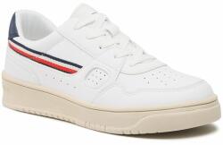 Tommy Hilfiger Sneakers Tommy Hilfiger Stripes Low Cut Lace-Up Sneaker T3X9-32848-1355 S Alb