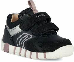 GEOX Sneakers Geox B Iupidoo Girl B3558C 077BC C9231 Black/Dk Pink
