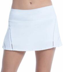 Lucky in Love Női teniszszoknya Lucky in Love All About Ikat Mesh Inline Skirt - white/silver
