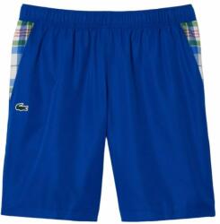 Lacoste Férfi tenisz rövidnadrág Lacoste Tennis Checked Colourblock Shorts - blue/white