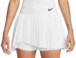 Nike Női teniszszoknya Nike Court Dri-Fit Advantage Pleated Tennis Skirt - white/black