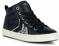 GEOX Sneakers Geox J Kalispera Girl J364GB 0BCEW C9244 M Black/Dk Silver