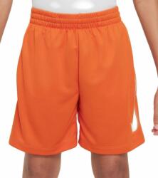 Nike Fiú rövidnadrág Nike Dri-Fit Multi+ Graphic Training Shorts - campfire orange/white/white