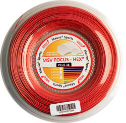 MSV Tenisz húr MSV Focus Hex Plus 38 (200 m) - red