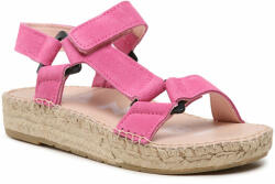 Manebi Espadrile Manebi Suede Hiking Sandals R 3.6 JH Bold Pink
