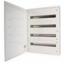 Eaton Kiselosztó PE/N-sínnel acél 5x 24M falonkívüli fehér IP30 teli ajtó BF-O-5/120-C EATON - 283033 (283033)
