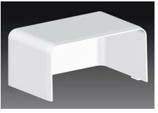 KOPOS Parapetcsatorna végzáró 80X40-hez szimmetrikus 80mmx 40mm műanyag fényesfehér EKD KOPOS - 8501_HB (8501_HB)