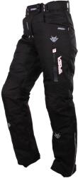 RSA Pantaloni moto pentru femei RSA Greby 2 negru i alb pentru motociclete (RSALAGREBY2BWH)