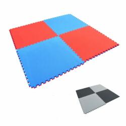 Puzzle Tatami Torna Szönyeg Elem 100 X 100 X 2 Cm Védőszegéllyel Piros/Kék (ELG20) - topjatekbolt