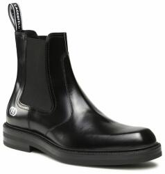 Karl Lagerfeld Bokacsizma KARL LAGERFELD KL11443 Black Lthr 43 Férfi