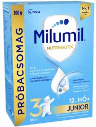 Milumil 3 Junior Tejalapú anyatej-kiegészítő tápszer 12. hónapos kortól 300 g - Próbacsomag