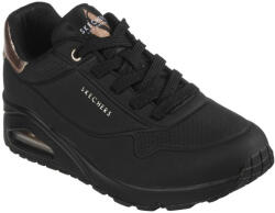 Skechers UNO GOLDEN AIR női fűzős sneaker cipő 177094-BBK fekete 06779