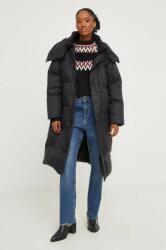 Answear Lab rövid kabát női, fekete, téli - fekete S/M - answear - 42 585 Ft