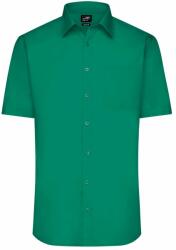 James & Nicholson (Daiber) Cămașă bărbați cu mânecă scurtă JN680 - Verde irlandeză | XXXL (1-JN680-1760313)