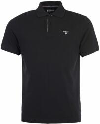 Barbour Tartan Pique Polo Shirt - Classic Black - XXL