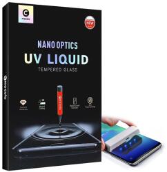Mocolo UV LIQUID képernyővédő üveg (3D full cover, íves, karcálló, 0.3mm, 9H + UV lámpa) ÁTLÁTSZÓ Samsung Galaxy S23 Ultra (SM-S918) (GP-135649)