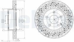 DELPHI Tarcza Ham. Mercedes C W204 - centralcar - 195,26 RON