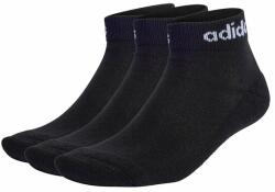 adidas Rövid unisex zoknik Linear Ankle Socks Cushioned Socks 3 Pairs IC1303 Fekete (Linear Ankle Socks Cushioned Socks 3 Pairs IC1303)