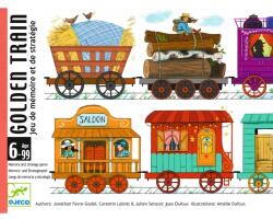 DJECO - Kártyajáték - Arany vonat - Golden Train (5084)