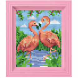 Pixelhobby 31442 Pixel készlet - Flamingó Pár 10x12 (31442)