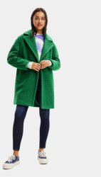 Desigual Átmeneti kabát 23WWEW21 Zöld Comfort Fit (23WWEW21)
