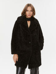GUESS Báránybőr kabát W3BL58 WEYQ0 Fekete Regular Fit (W3BL58 WEYQ0)
