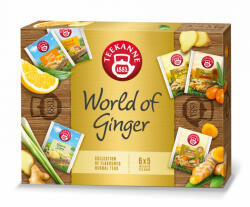 TEEKANNE world of ginger gyömbér teaválogatás 55 g - babamamakozpont