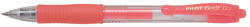 Pilot Zselés toll 0, 7mm, nyomógombos Pilot G-2, írásszín neon piros (BL-G2-7-NR) - iroszer24