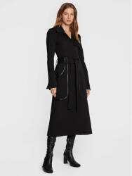 Victoria Beckham Gyapjú kabát 1322WCT003765A Fekete Regular Fit (1322WCT003765A)