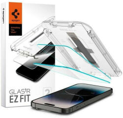 Spigen Glas. TR iPhone 14 Pro Max 2db "EZ FIT" edzett üveg képernyővédő fólia