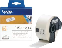 Brother DK-11208 fehér eredeti öntapadós címke 38mm (DK11208)