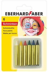  Arcfesték ceruzában Eberhard Faber 6 db (Arcfesték gyerekek)