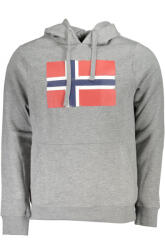 Norway Hanorac barbati cu imprimeu cu logo gri (FI-129443_GRGREYMELA_XL)