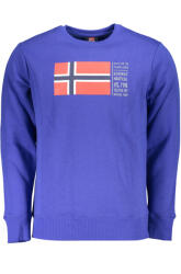 Norway Bluza barbati cu imprimeu cu logo albastru inchis (FI-139448_BLROYAL_L)