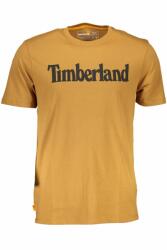 Timberland Tricou barbati cu imprimeu cu logo maro (FI-TB0A2BRN_MARRONE_P47_L)