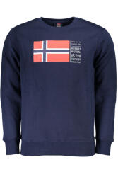 Norway Bluza barbati cu imprimeu cu logo bleumarin inchis (FI-139448_BLNAVY_XL)