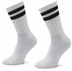 Converse 2 pár hosszú szárú férfi zokni E744W Fehér (E744W)