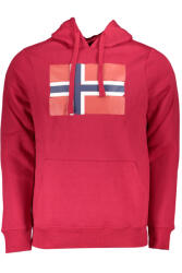 Norway Hanorac barbati cu imprimeu cu logo rosu (FI-129443_ROBORDEAUX_XL)