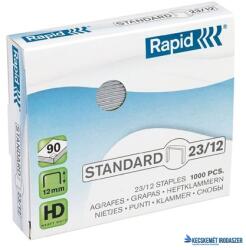 RAPID Tűzőkapocs, 23/12, horganyzott, RAPID "Standard (E24869400) - kecskemetirodaszer