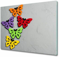 tulup. hu Üveg vágódeszka színes pillangók 2x30x52 cm - mall - 14 050 Ft