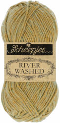 Scheepjes River Washed 959 Ural - drapp-sárga fonal
