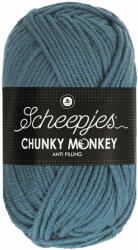 Scheepjes Chunky Monkey 1302 Air Force Blue - kék akril fonal