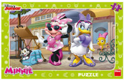 Dino Puzzle - Minnie si Daisy la plimbare (15 piese)