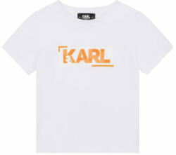 Karl Lagerfeld Kids Póló Z25397 S Fehér Regular Fit (Z25397 S)