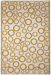 Esschert Design Buborék mintás kétoldalú kültéri szőnyeg, 182 x 121 cm (OC47)
