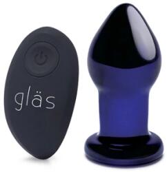 Gläs - Rechargeable Remote Controlled Vibrating Butt Plug (E32840)
