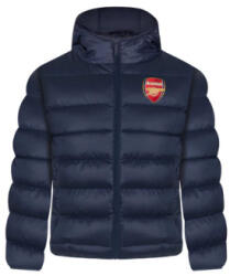 FC Arsenal gyerek téli kabát Quilted navy - 10-11 év (94804)